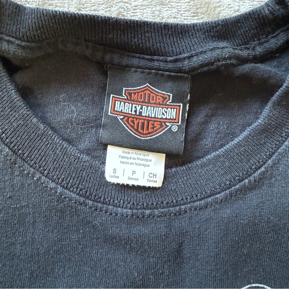 Harley-Davidson Black 'Live to Ride' Kona, HI Tee Size Small - Picture 4 of 6